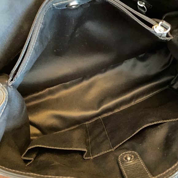 Coach F19044 Penelope HandBag Black Leather - Picture 8 of 11